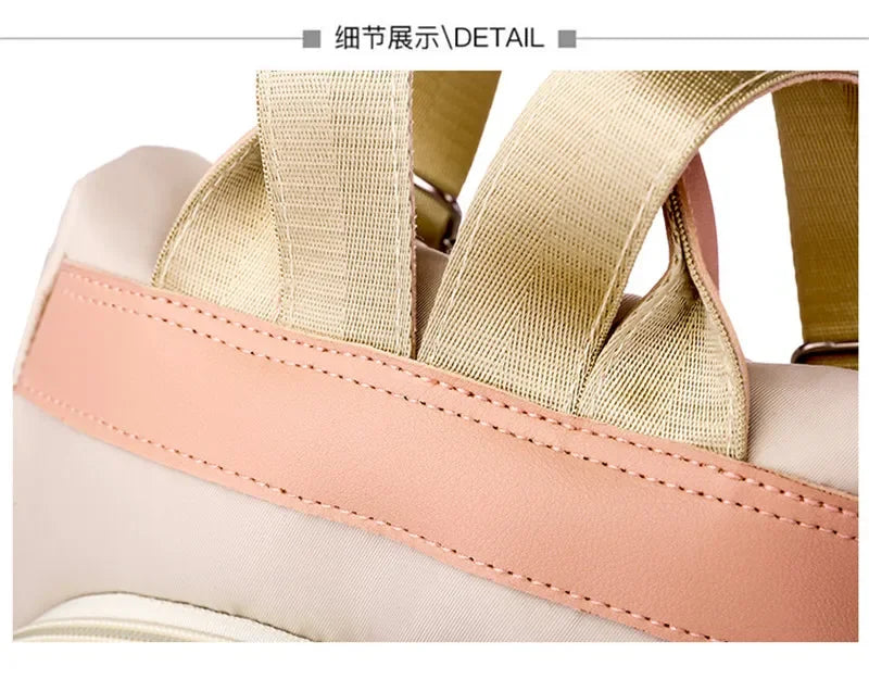 Sac à dos oxford anti vol élégant avec broderie